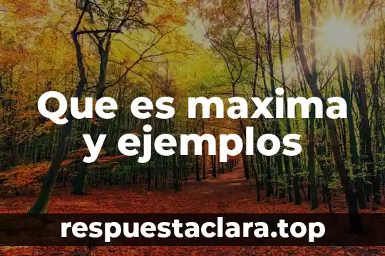 Que es un sobrenombre ejemplos 6 Que es maxima y ejemplos