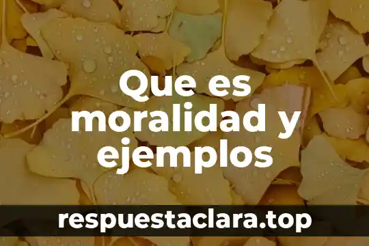 Que es ser creativo ejemplos 3 Que es moralidad y ejemplos