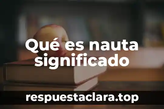 Que es odisea significado 3 Qué es nauta significado