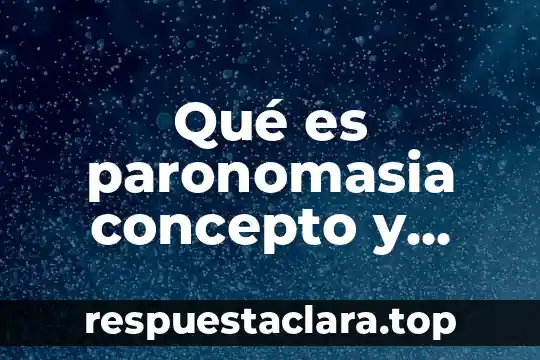 Qué es una curva granulométrica concepto 3 Qué es paronomasia concepto y ejemplo