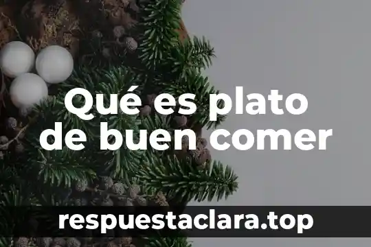 Que es el plato del bien o buen comer 8 Qué es plato de buen comer
