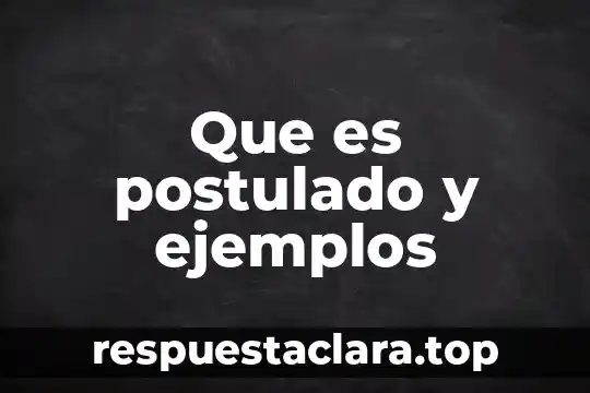 Que es dominancia incompleta ejemplos 8 Que es postulado y ejemplos