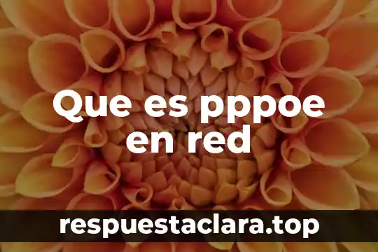 Que es pppoe en red