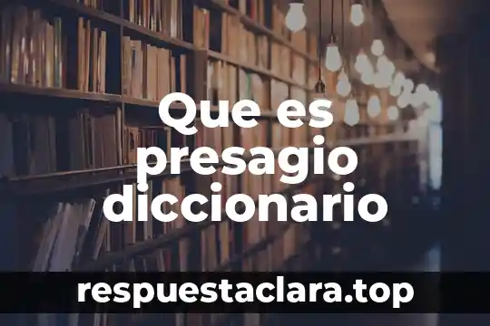 Que es la pluripatologia diccionario de la rael acdemia 4 Que es presagio diccionario