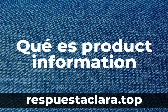 Número de vialidad que es 4 Qué es product information