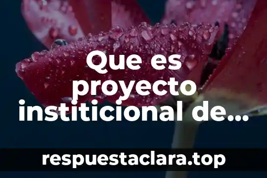 Que es proyecto institicional de universidad virtual de la uas