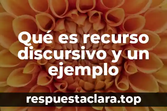 Que es una firma de marketing 6 Qué es recurso discursivo y un ejemplo