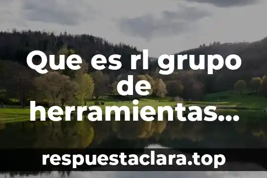 Que es rl grupo de herramientas en access