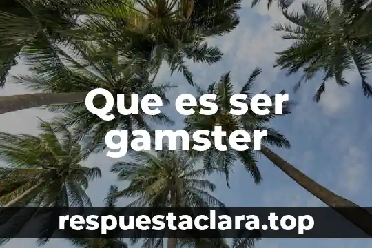 Que es ser argentino para vos 7 Que es ser gamster