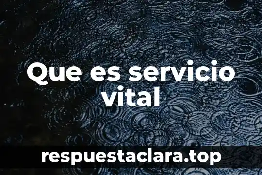 Que es el movimiento alterado cultura musical del narco 6 Que es servicio vital