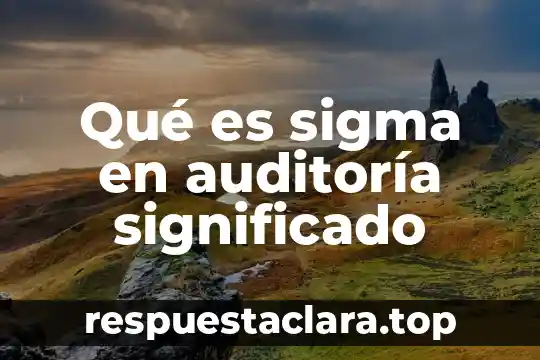 Qué es el virus del herpes viridae significado 4 Qué es sigma en auditoría significado