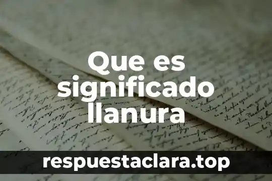 En la biblia que es el significado del misterio pascual 3 Que es significado llanura