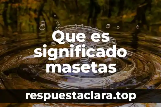 Significado que es la Navidad 5 Que es significado masetas