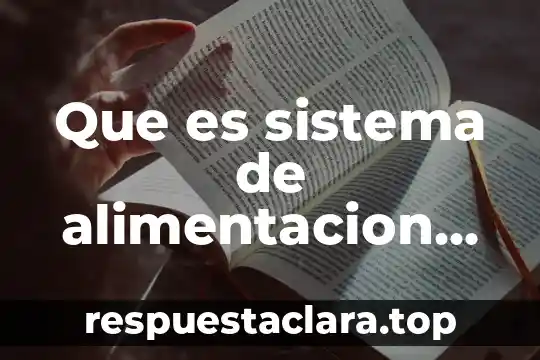 Que es sistema de alimentacion inalambrica