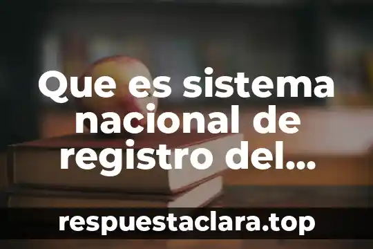 Nombre de servicio cfe 7 Que es sistema nacional de registro del servicio profesional docente