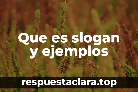 Qué es petrificación y ejemplos 5 Que es slogan y ejemplos