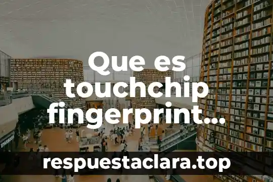 Que es touchchip fingerprint coprocessor wbf advanced mode