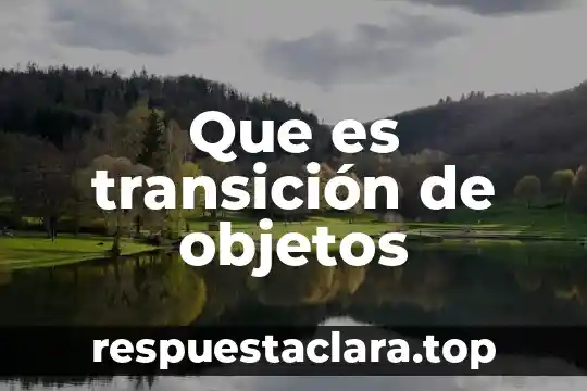 Que es la herencia en programacion de objetos 4 Que es transición de objetos