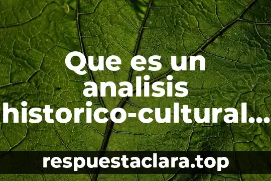 Que es un menu contextual yahoo 4 Que es un analisis historico-cultural y contextual