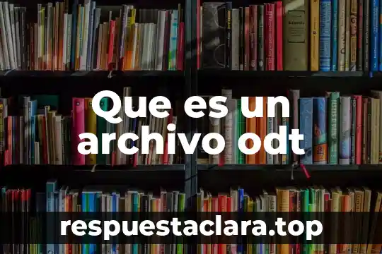 Que es cambiar el nombre a un carpeta a archivo 5 Que es un archivo odt