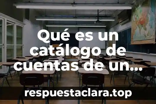 Que es ser esclavo de las religiones 7 Qué es un catálogo de cuentas de un restaurante