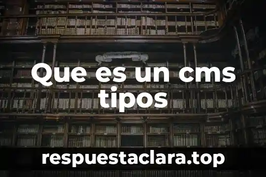 Qué es la pintura y tipos de pintura 5 Que es un cms tipos