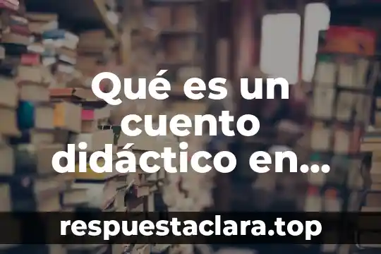 Qué es un cuento didáctico en power point
