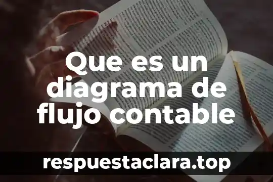 Que es un diagrama de flujo contable