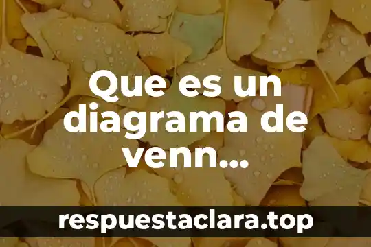 Que es un diagrama de venn representacion simbolica