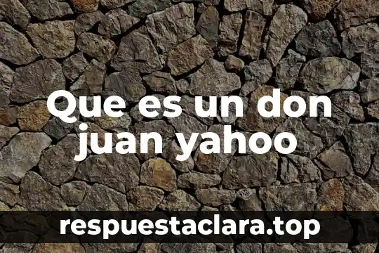 Que es un harem yahoo 4 Que es un don juan yahoo