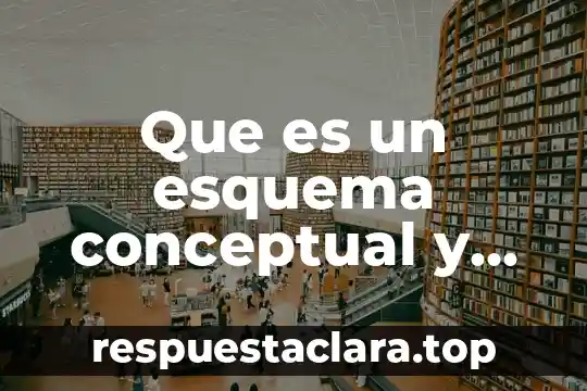 Que es un mapa conceptual so bre ser saludable 3 Que es un esquema conceptual y sus caracteristicas