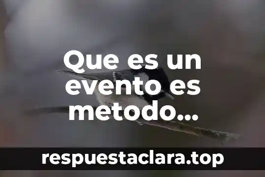 Que es un evento compuesto en matemáticas 6 Que es un evento es metodo estadistico