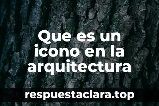 Computacion para niños que es un icono 3 Que es un icono en la arquitectura