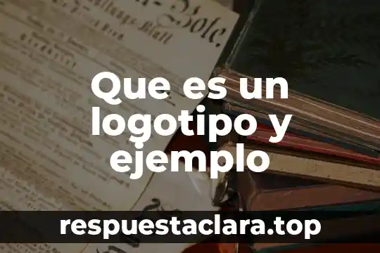 Que es fe de erratas ejemplo 3 Que es un logotipo y ejemplo