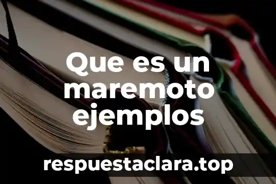 Que es un compuesto fisico y ejemplos 8 Que es un maremoto ejemplos