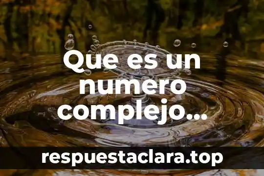 Qué es un número de punto fijo 8 Que es un numero complejo yahoo