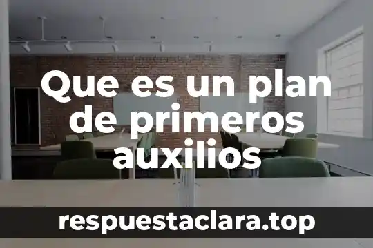 Qué es el nombre científico de las especies 8 Que es un plan de primeros auxilios