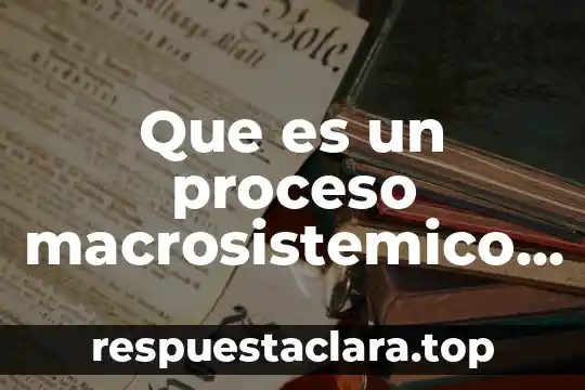 Que es el proceso de hermatosis 3 Que es un proceso macrosistemico en la educación