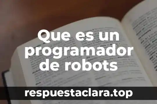 Qué es el dilema de los comunes 4 Que es un programador de robots