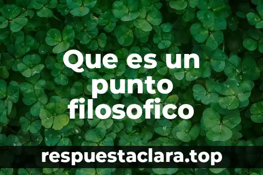 Que es el signo ortografico del punto y seguido 3 Que es un punto filosofico