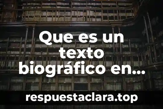 Que es un programa de texto 8 Que es un texto biográfico en investigacion