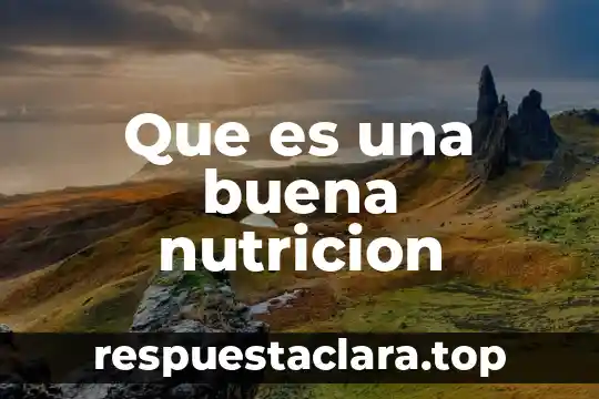 Qué es absorción en nutrición animal 4 Que es una buena nutricion