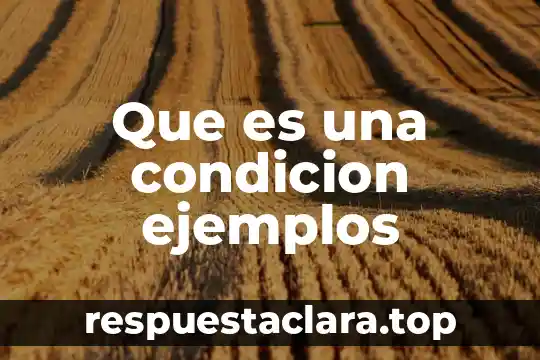 Que es condicion meteorologica donde hay nubes y sol 4 Que es una condicion ejemplos