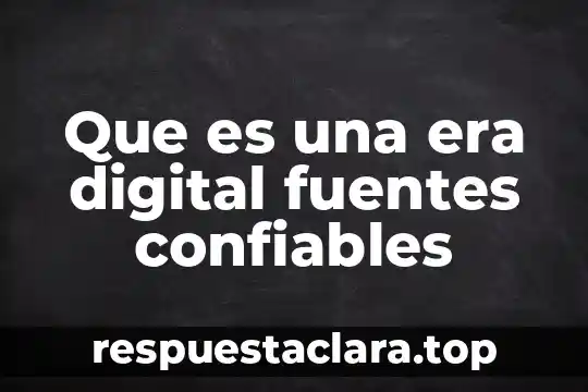 Pagos fe rubros que es 3 Que es una era digital fuentes confiables