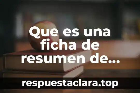 Que es el jip jop resumen 5 Que es una ficha de resumen de parafrasis
