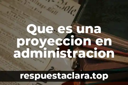 Que es proyeccion conica yahoo 3 Que es una proyeccion en administracion