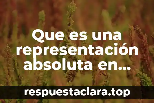 Qué es Excel de Microsoft Office 365 3 Que es una representación absoluta en excel