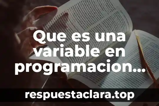 Que es resumen introduccion al lenguaje c 5 Que es una variable en programacion c