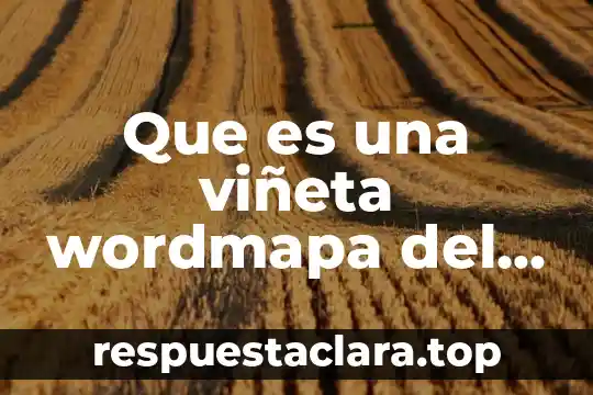 Definicion de conversion que es significado y concepto 5 Que es una viñeta wordmapa del documento word