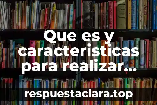 Que es ser un lider y sus caracteristicas 3 Que es y caracteristicas para realizar una bitacora de lectura